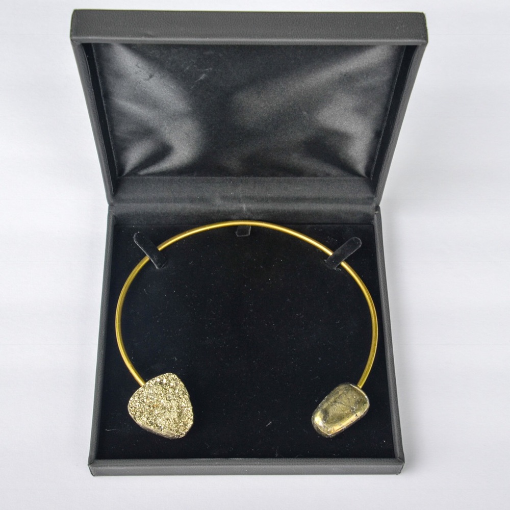 Pyrite Collar Necklace